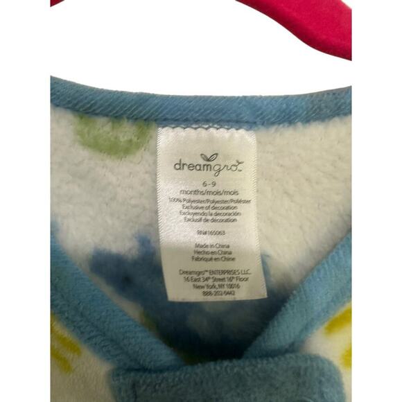 Dream Gro Baby Multicolor Dinasoaur Print Sleeping Bag 6-9 Months - Picture 2 of 3